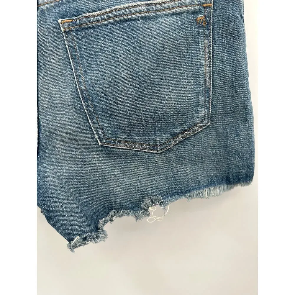 MADEWELL The Perfect Jean Short in Rayburn: Comfort Stretch Edition // 27